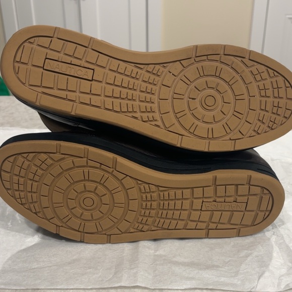 Nautica Men's Dark Brown Lace-Up Boots - Picture 8 of 10